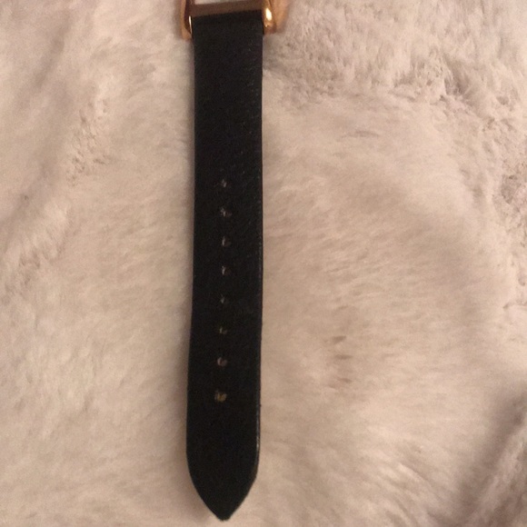KATE SPADE ladies black leather watch - Picture 5 of 7